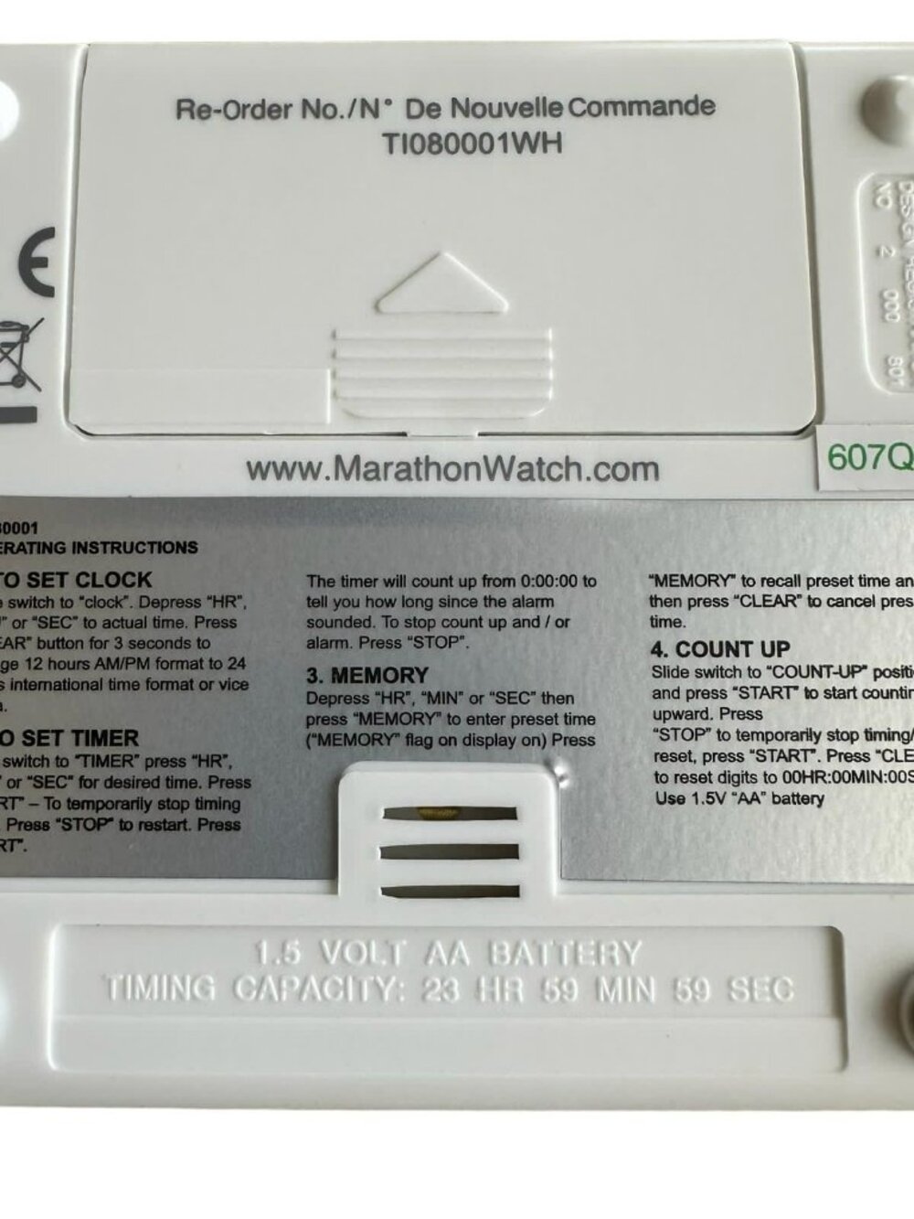 24 Hour Digital Timer With Countdown, Countdown And Clock Function - Picture 10 of 14